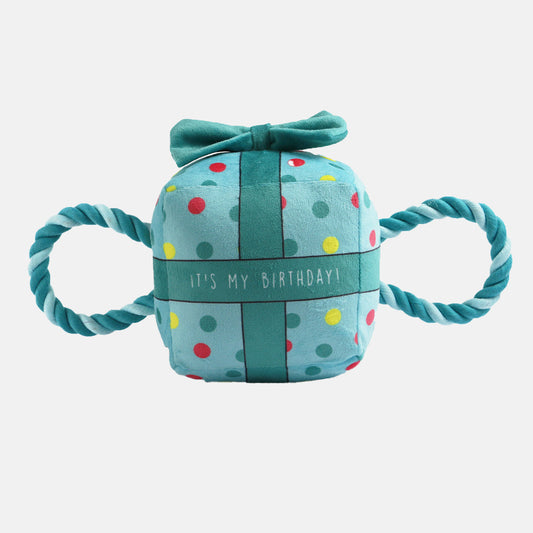 Ancol It's My Birthday Present Dog Toy
